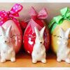 Porcelain Easter eggs